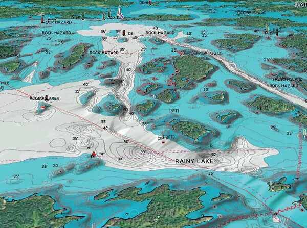 Garmin Schweden & Seen und Flüsse (Wasserkarten für Binnengewässer)