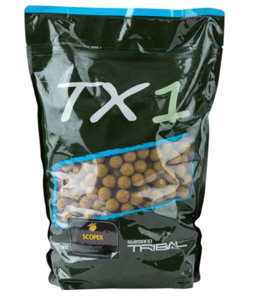 Bouillettes Shimano TX1 Scopex (5kg)