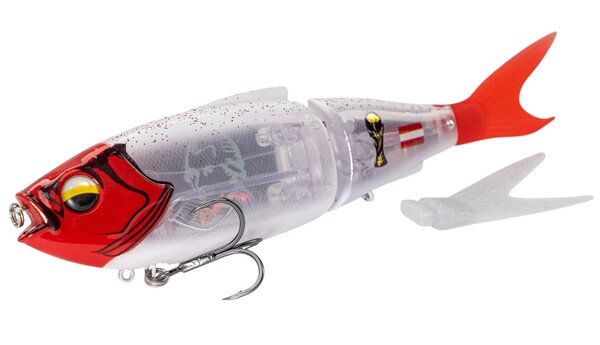 LMAB KØFI Real Vibe 180 Swimbait WK Editie 18cm (53g) (Incl. Extra Staart) - Austria