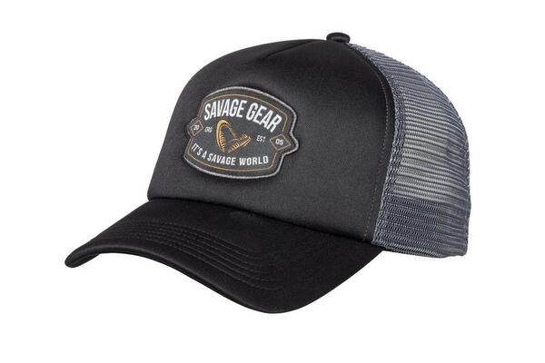 Cappello Savage Gear Badge Trucker Nero
