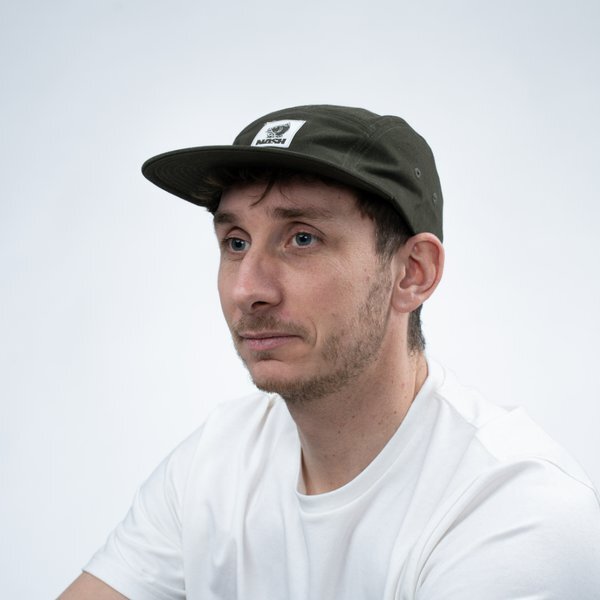 Nash Make It Happen Badge 5 Panel Cap Green