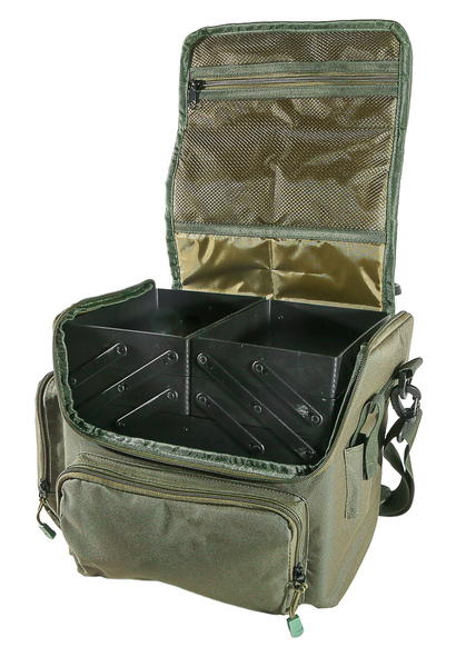Ultimate Folding Tackle Box Bag (Tas en viskoffer in één)