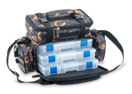 Iron Trout Fanny Trout Bag Kunstaastas (Incl. 3 Tackleboxen)