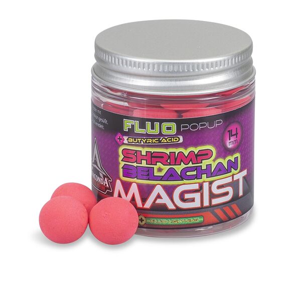 Anaconda Magist Mini Fluo Pop Up´s Belachan Shrimp 12mm (25g)