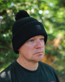Fox Black HD Bobble Fishing Beanie