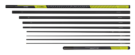 Matrix Torque Carp X Power Pole Vaste Hengel Package 11.5m