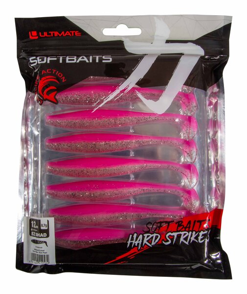 Ultimate EZ Shad 12cm (8 pieces) - Pink Pearl