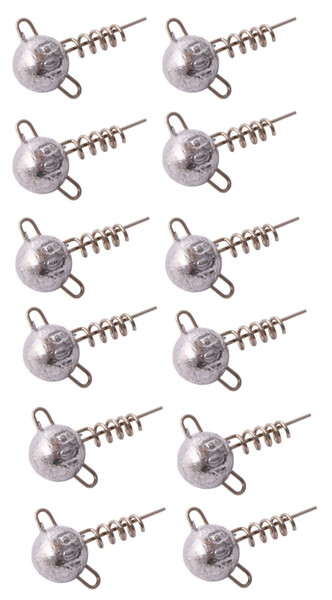 Ultimate Screw In Pack with jigheads, wire, treble hooks and spikes