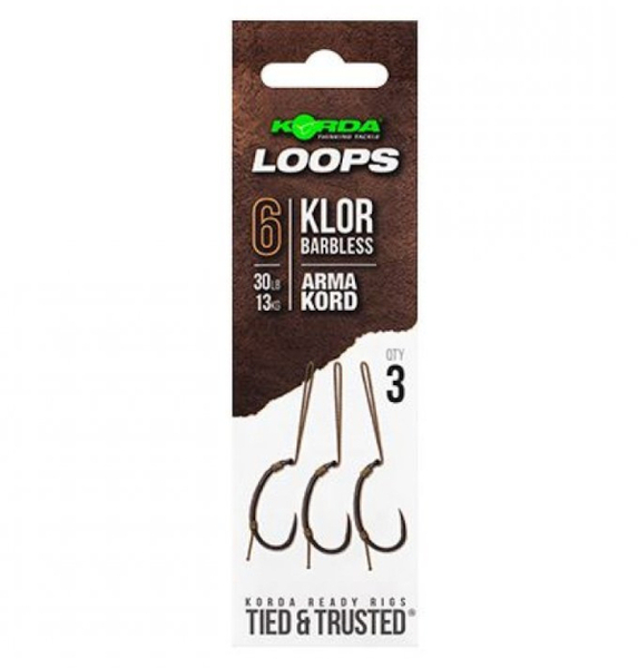 Korda Loop Rigs Klor Widerhakenlos