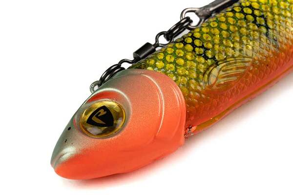 Fox Rage Pelagic Ready Rig - Slick Fast 18cm (40g) - Natural Perch
