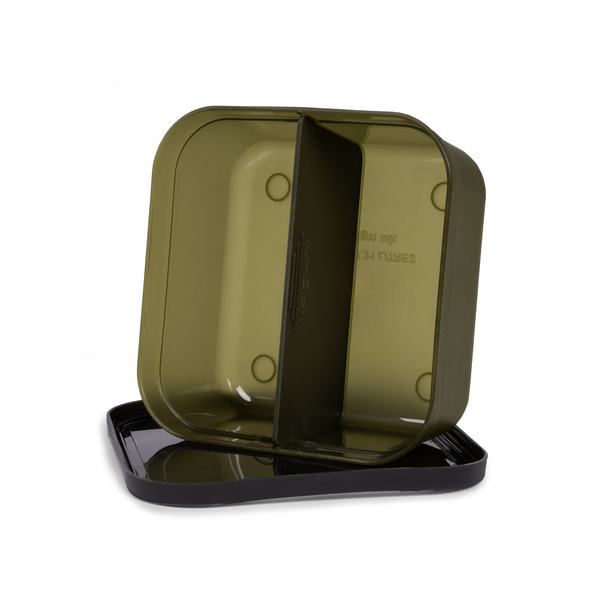 Korum Divided Bait Tub Aasdoos (2 Vakken)