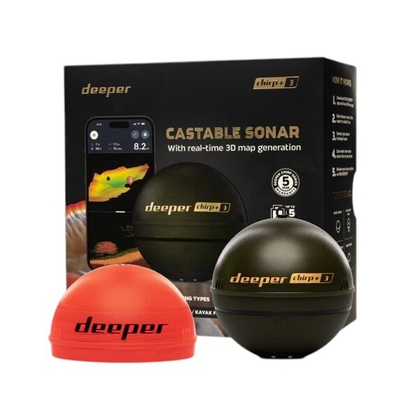 Deeper Power Bundle Fishfinder/Dieptemeter (Incl. Opvouwbaar Zonnepaneel)