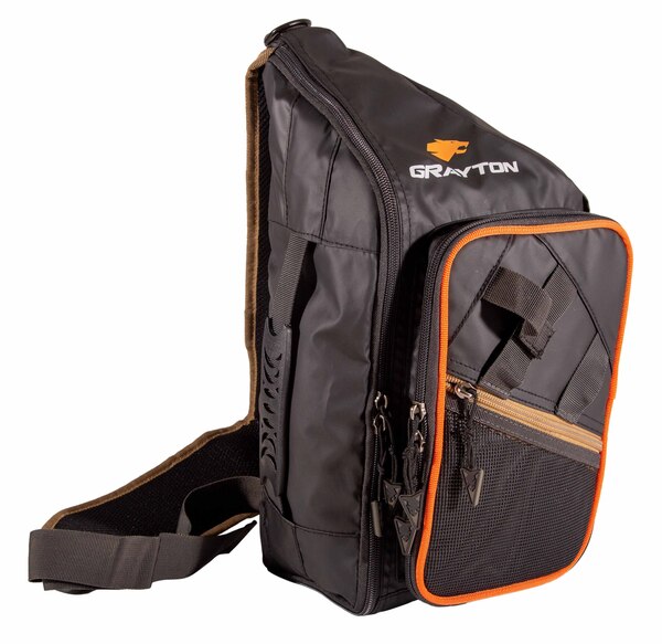 Grayton Tough Gear Single Strap Backpack (Incl. 2 Tackleboxen)