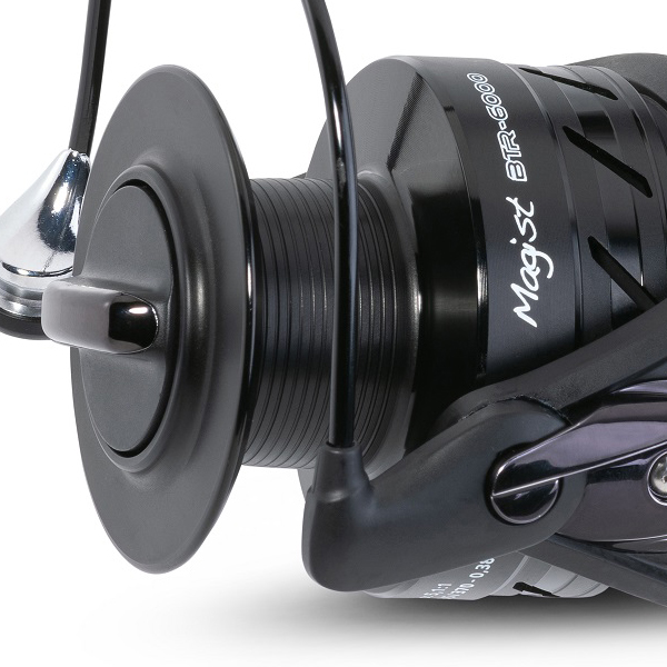 Anaconda Magist BTR-6000 BlackBox LE 2 stuks, vismolen, karperrol, BigPit, cadeauset ideaal om cadeau te geven, incl. een exclusieve flesopener (Beauty Carp), mat zwart