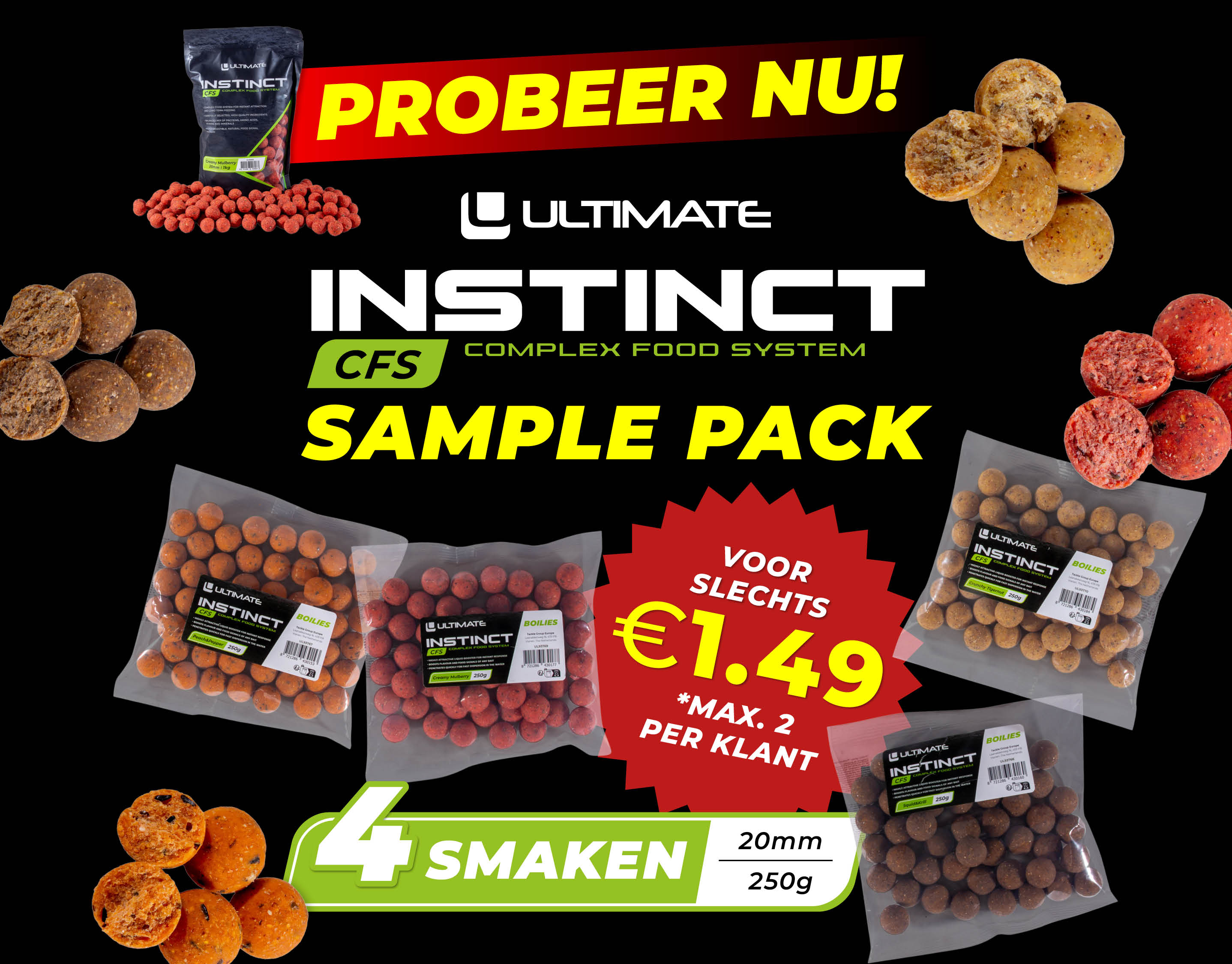 Subbanner: Ultimate Instinct Boilie Range