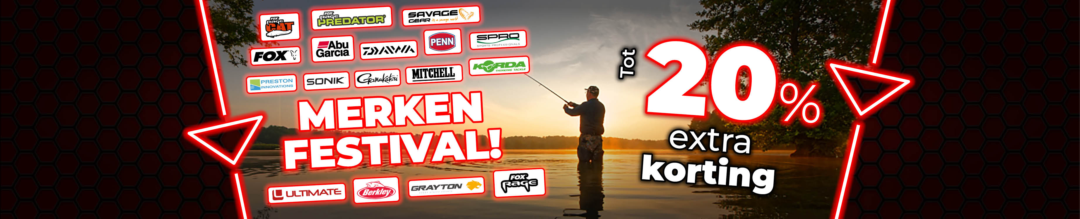 Topbanner: Tot 20% Merkenfestival