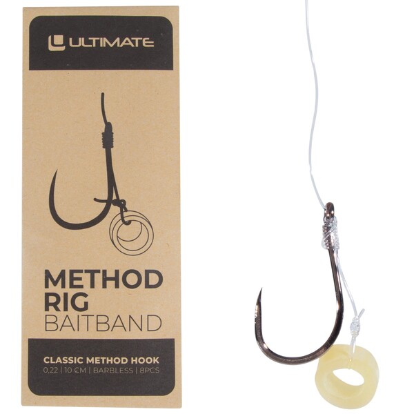 Ultimate Method Feeder Barbless Rig Pack (40pcs)
