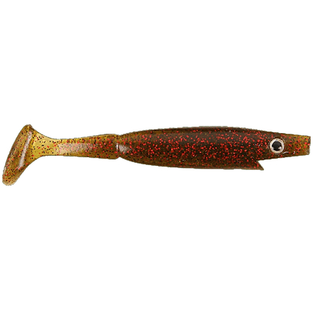 Strike Pro Piglet Shad 10cm 7g (6 Srück) - Watermelon Red Flake