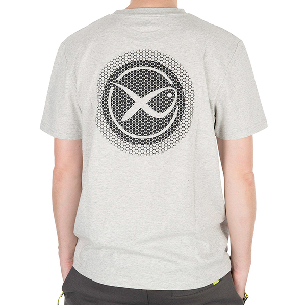 Matrix Large Logo T-Shirt Marl Grey