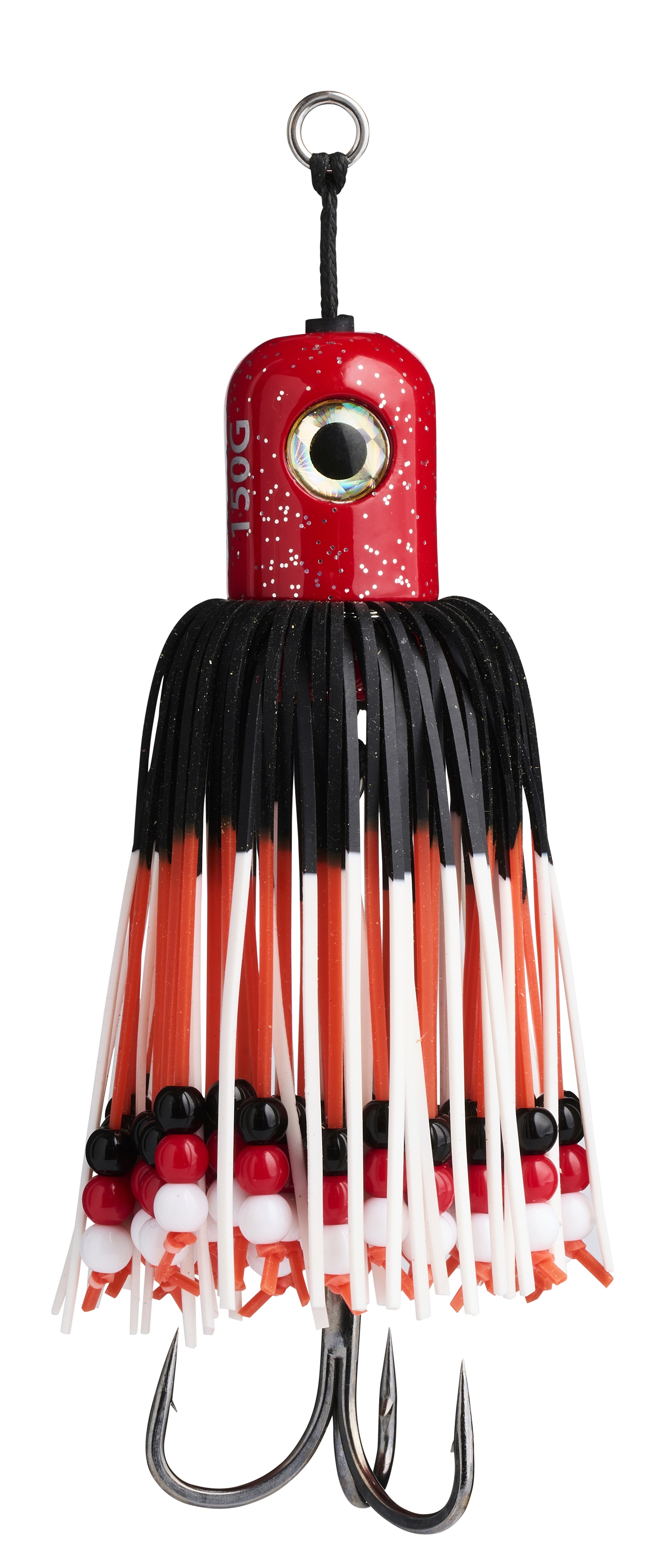 Madcat A-Static CLONK Teaser | Esca Da Pesca | Fluo Giallo UV | Per Halibut E Merluzzo | Con Testa Gomma