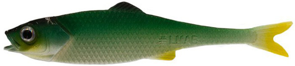 LMAB Finesse Filet 11cm, 3 sztuki! - Green Shiner