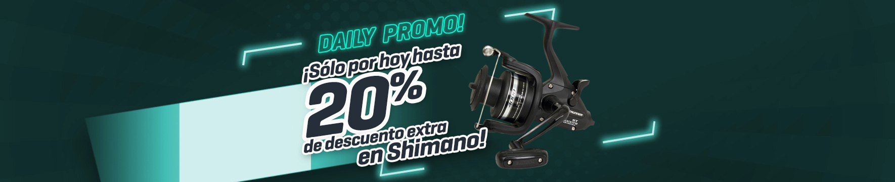 Topbanner: Tot 20% Shimano