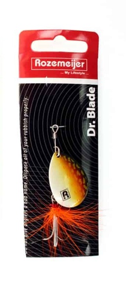 Rozemeijer Dr. Blade #4 Spinner (5g) - Speckled Hot Pike