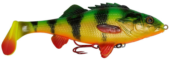 Savage Gear 4D Perch Shad 12,5cm - Firetiger