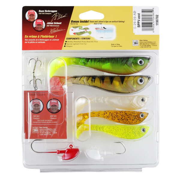 Berkley Powerbait Vertical Fishing Pro Pack (8-piece pack)