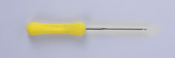 Korum Xpert Tools - Safety Barbed Hair Needle Yellow