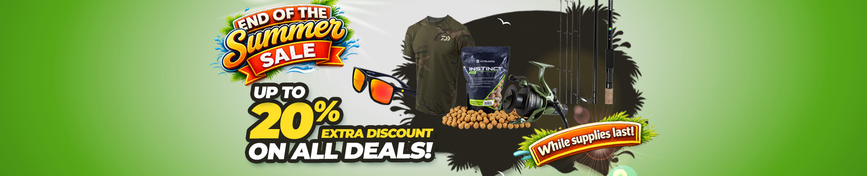 Topbanner: Tot 20% Alle Deals (End of Summer)