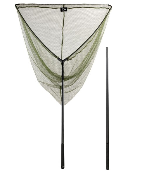 Daiwa Emblem Carp Net Rubber Coated 2.8m (2-Delig)