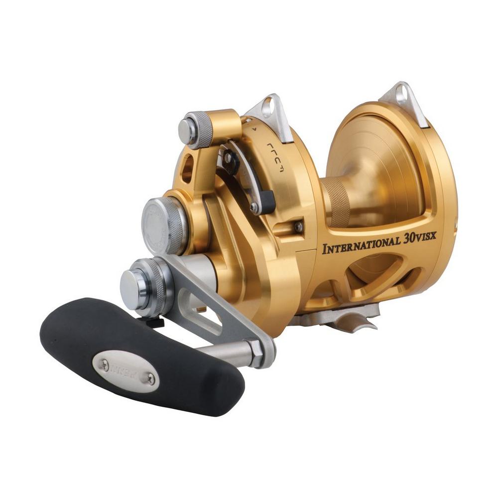 PENN INTERNATIONAL 50S 2-SPEED LEVER DRAG TROLLING FISHING REEL