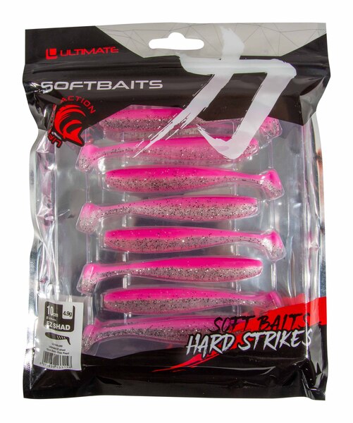 Ultimate EZ Shad 10cm (8 Stuks) - Pink Pearl