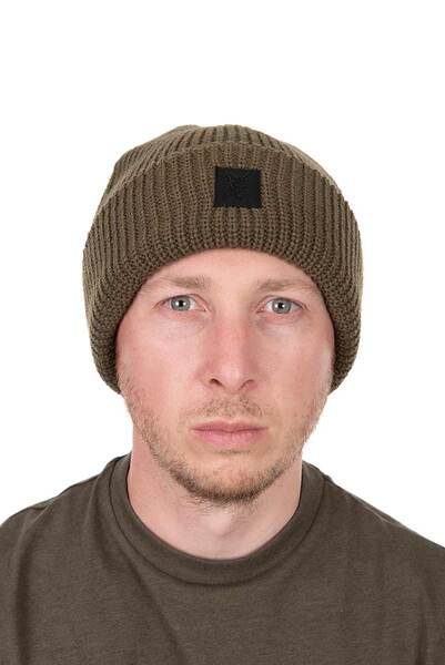 Fox Olive Merino Blend Beanie