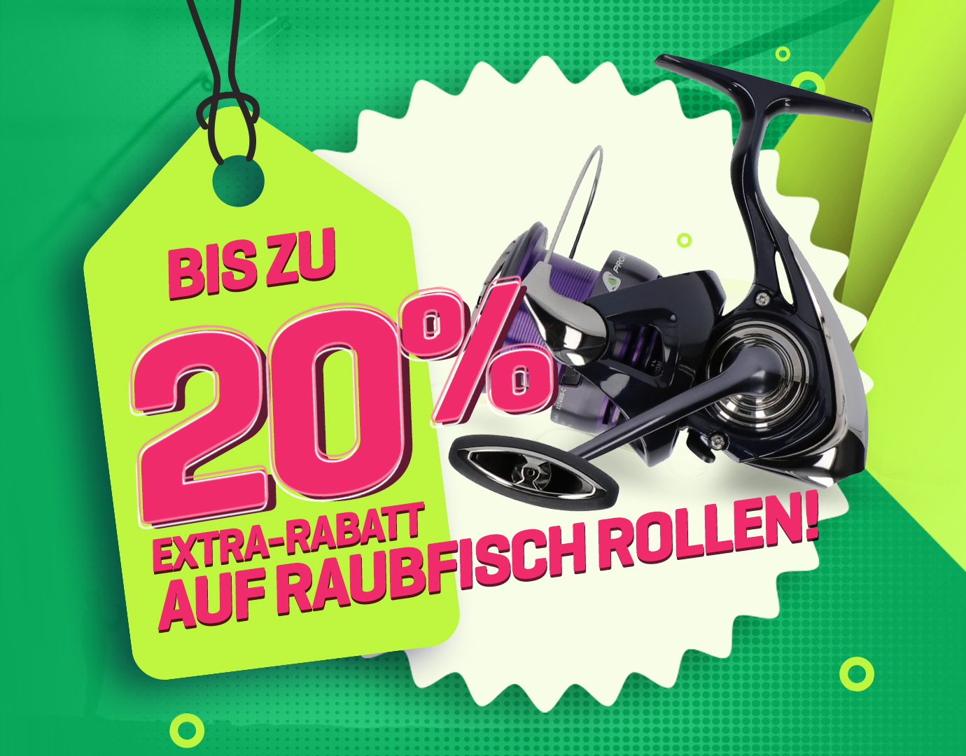 Subbanner: Tot 20% Roofvismolens (actieperioden 2025)