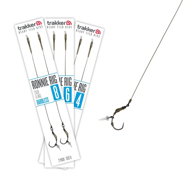 Trakker Ronnie Rig Barbless 25lb/11.4kg (2 Stuks)