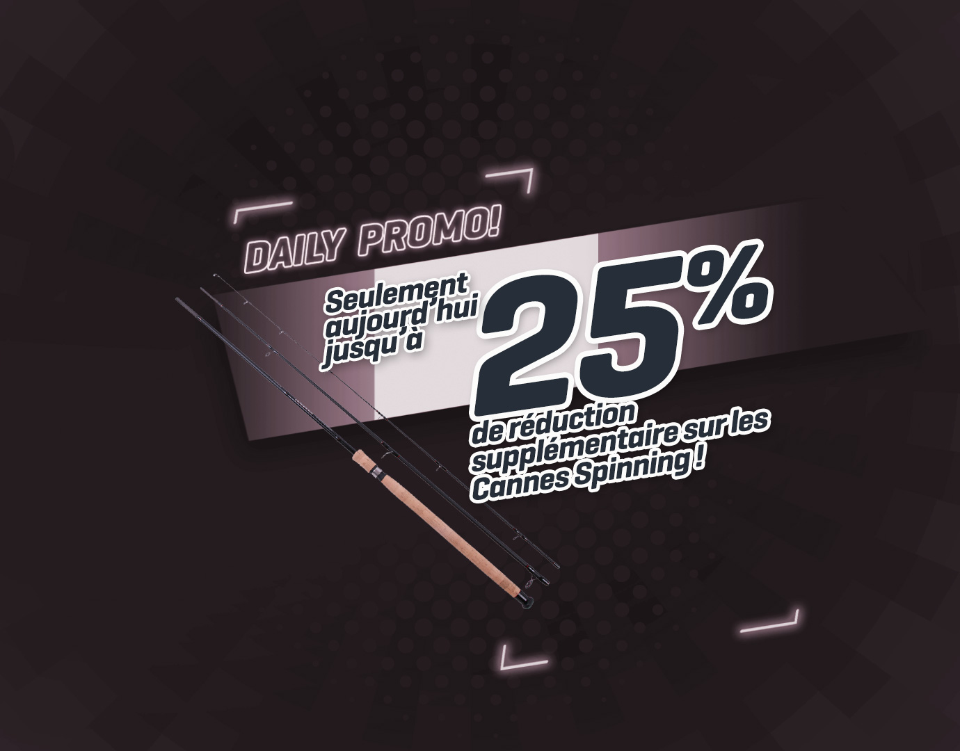 Subbanner: Tot 25% Spinhengels