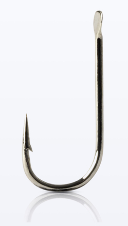 Mustad Ultra NP Wide Gape Power Spade Barbed Coarse Hooks Nickel (15pcs)