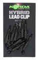 Clip plomb Korda Hybrid (8 pièces) - Silt