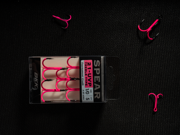 BKK Spear-21 UVP Treble Hooks