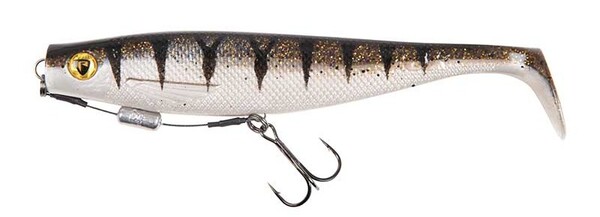 Fox Rage Pro Shad Loaded 18cm, 46g - UV Glitter Perch