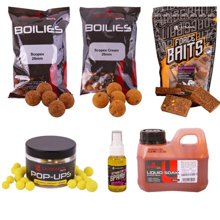 Lot De 2 Appâts Scopex Squid Hemp Pour Pêche à La Carpe - Chanvre Boosté, 500 Ml, Marque Nash