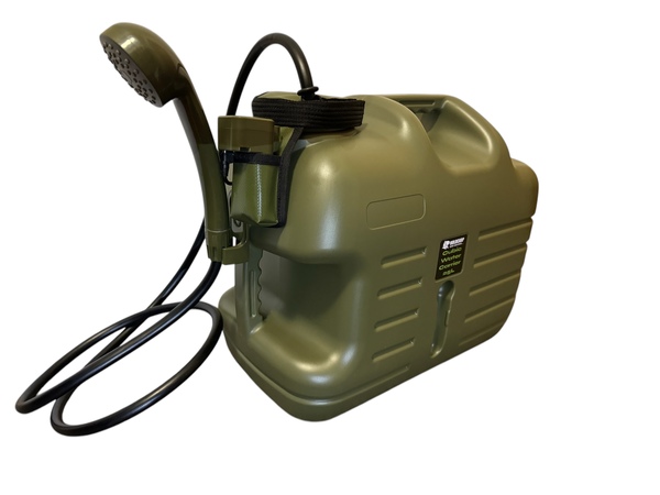 Holdcarp Rechargeable Camping Shower (Incl. Water Jerrycan) - 25L