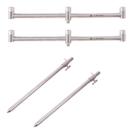 Ultimate Stainless Steel Buzzerbars and Banksticks Set 3-Rod