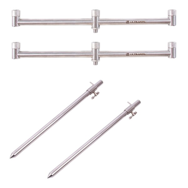 Ultimate Stainless Steel Buzzerbars and Banksticks Set 3-Rod