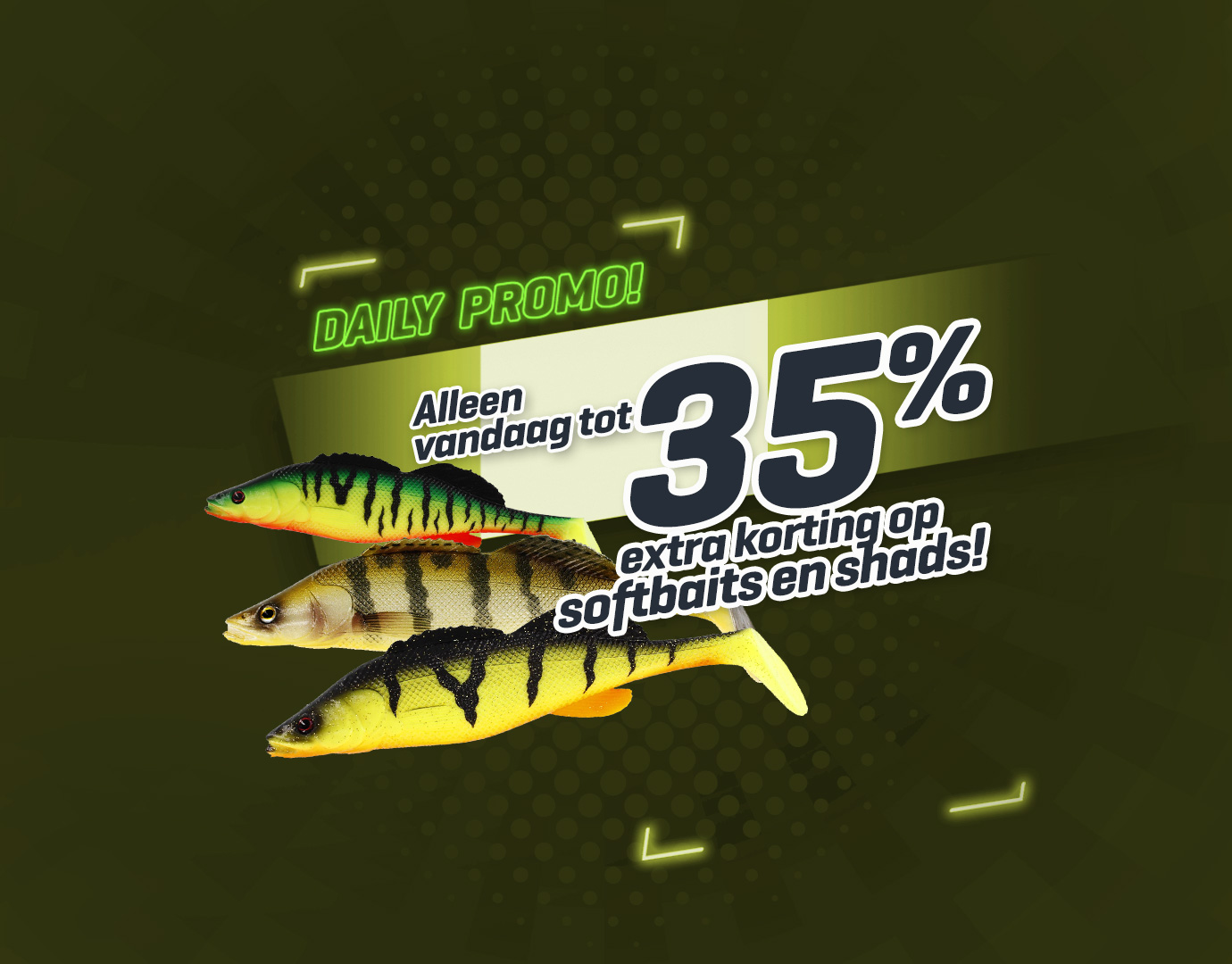Subbanner: Tot 35% Softbaits & shads