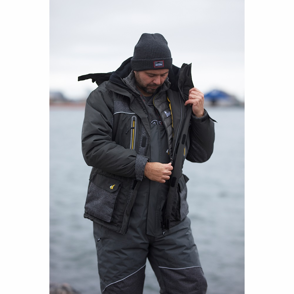 Combinaison De Pêche Carpe Prologic Max 4 Thermo Armour Pro, Veste + Bavoir, Taille 2XL, Neuf Avec Défauts