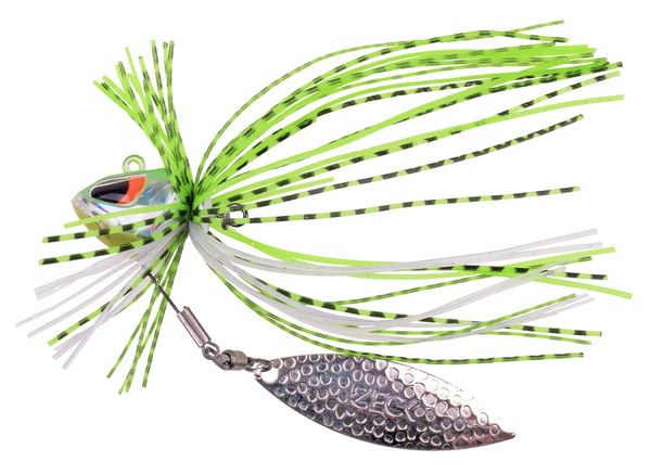 Zeck BA Spinner-Rushka Spinnerbait 10g (Bezołowiowy) - Chartreuse Party