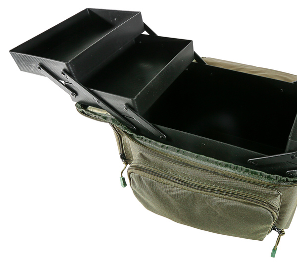Ultimate Folding Tackle Box Bag (Tas en viskoffer in één)